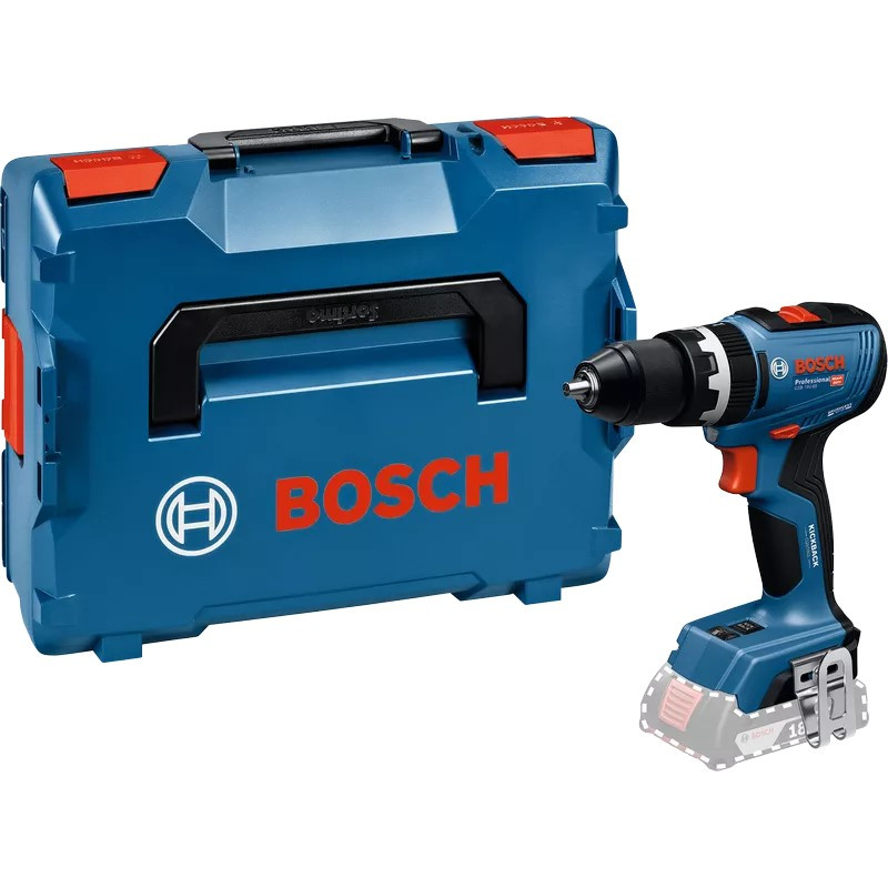 BOSCH Шурупокрут-дриль акумуляторний GSB 18V-65 18В 31·65Нм 0-2100об·хв кейс 1.12кг (06019N3301)