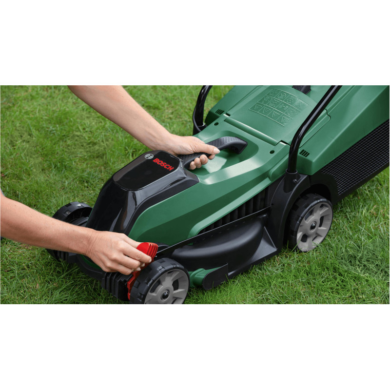 BOSCH Газонокосарка акумуляторна CityMower 18V-32-300 18В 32см 31л 30-60мм 8.8кг без АКБ і ЗП (06008B9A08)