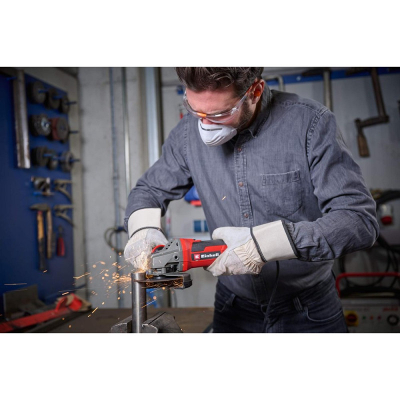 Einhell Шліфмашина кутова TE-AG 125/1010 125мм 12000об·хв 2.25кг (4430985)