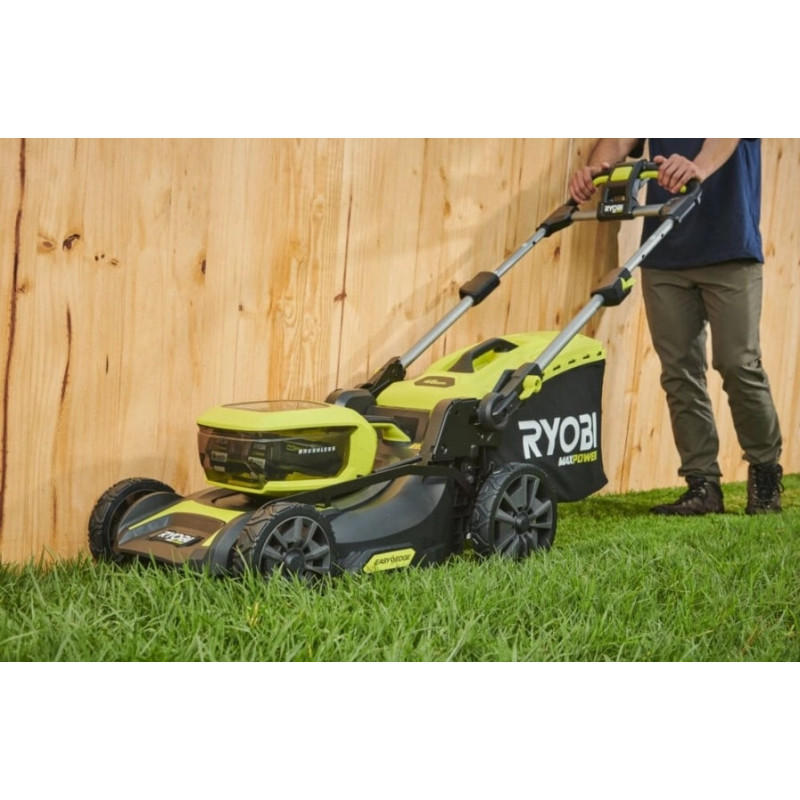 Газонокосарка акумуляторна Ryobi Max Power RY36LMX46A-150 36В акб 1х5А·год 46см 55л 25-75мм 22.5кг (5133004914)