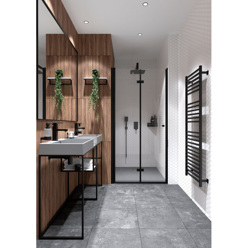 Deante Дозатор для мила, настінний Round, 200мл, чорний (ADR_N421)