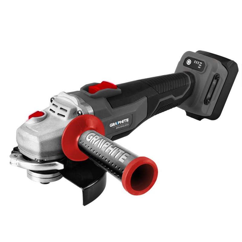 Graphite Шліфмашина кутова акумуляторна Energy+ 18В 125 мм 18В 9200об·хв 2.28кг без АКБ та ЗП (58GE142)