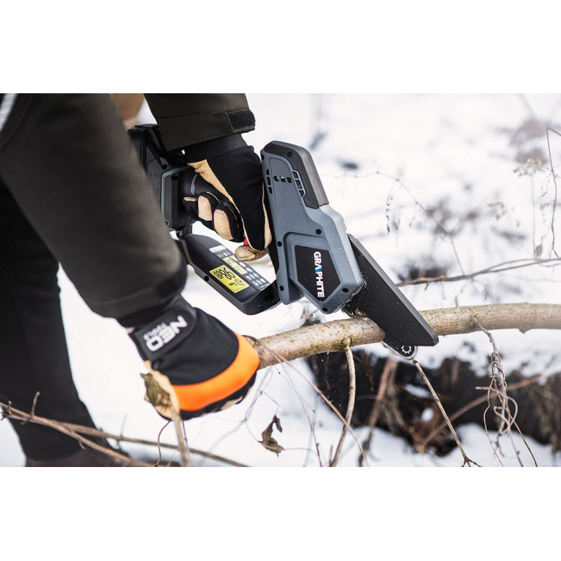 Graphite Пила ланцюгова акумуляторна Energy+ 18В Li-lon 10см 4.6м/сек 1.25кг без АКБ та ЗП (58GE116)