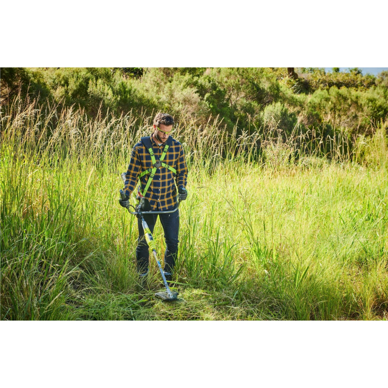 Тример садовий акумуляторний Ryobi Max Power RBC36X26BG2-0 36В 26см ніж/ліска 30см ергоремені Vertebrae 3.7кг без АКБ та ЗП (5133006434)