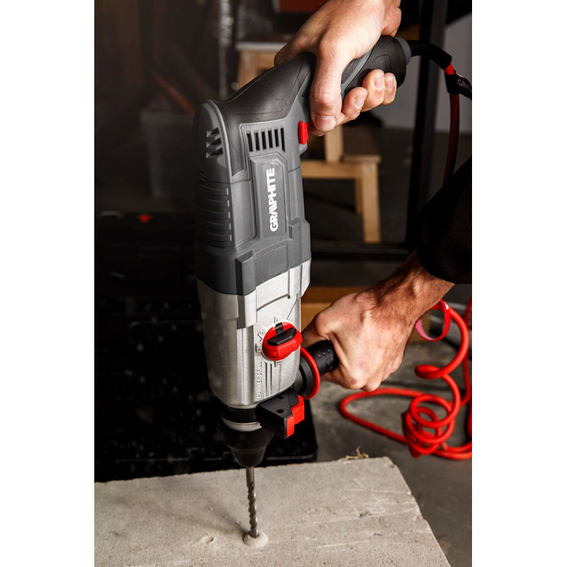 Graphite Перфоратор SDS-plus 800Вт 2.8Дж кейс 3.28кг (58G538)