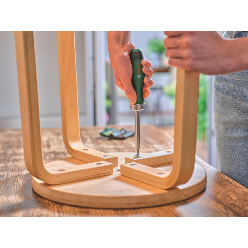 BOSCH Викрутка з тріскачкою, 205мм, сталь CrV (1600A02Z99)