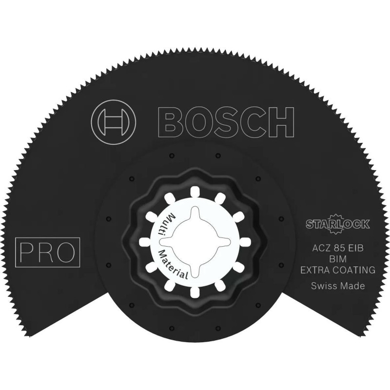 BOSCH Диск пиляльний сегментований PRO StarlockBIM Wood Met ACZ85EB (2608669086)