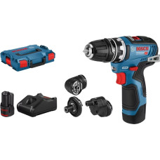 BOSCH Шурупокрут-дриль акумуляторний GSR 12V-35 FC 18В 2х3.0А·год 20·350Нм 0·1750об·хв кейс L-Boxx 2.1кг (06019H3000)
