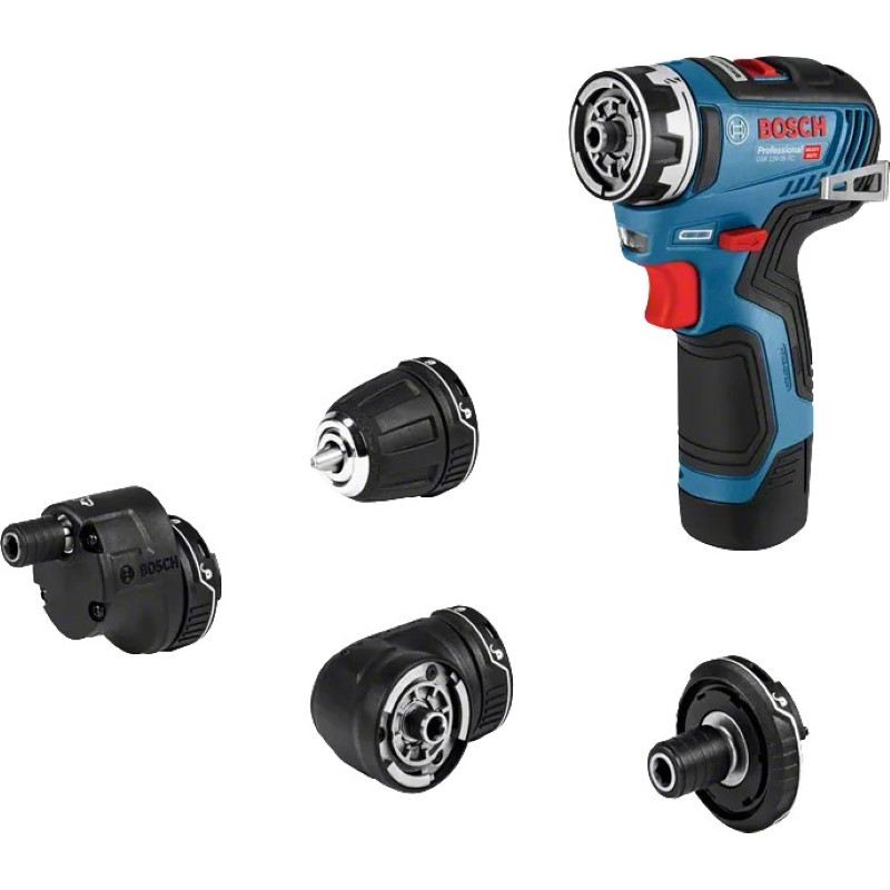 BOSCH Шурупокрут-дриль акумуляторний GSR 12V-35 FC 18В 2х3.0А·год 20·350Нм 0·1750об·хв кейс L-Boxx 2.1кг (06019H3000)