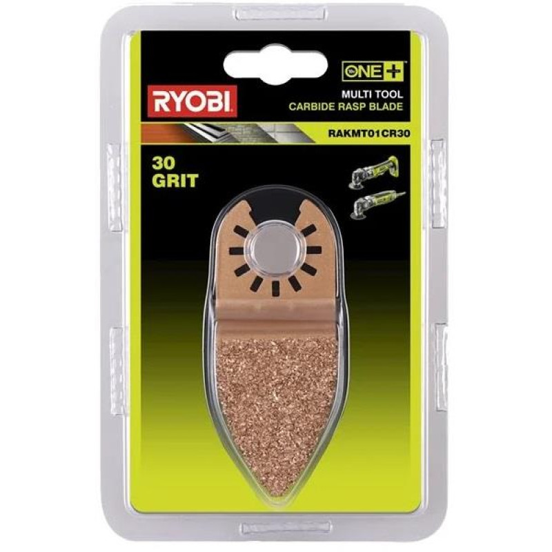 Полотно пиляльне для багатофункціонального інструменту Ryobi RAKMT01CR30 зернистість 30 (5132003927)