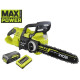 Пила ланцюгова акумуляторна Ryobi Max Power RY36CSX35A-150 36В 35см 1х5А·год ЗП 4кг (5133004596)
