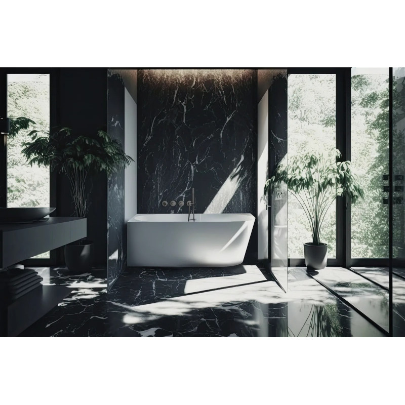 Deante Душовий набір Silia зі змішувачем для ванни, лійка, кріпл. - прихованого монтажу, титан (BQS_D18P)