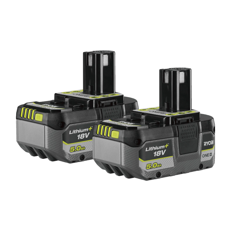 Набір акумуляторів Ryobi ONE+ RB1850X2 Lithium+ 18В 2х5А·год (5133005305)
