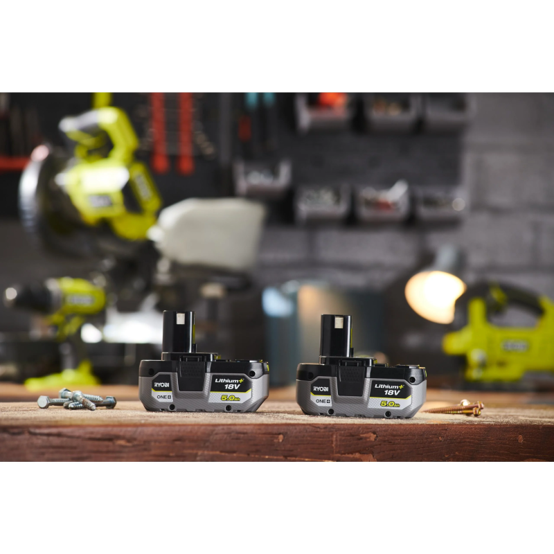 Набір акумуляторів Ryobi ONE+ RB1850X2 Lithium+ 18В 2х5А·год (5133005305)