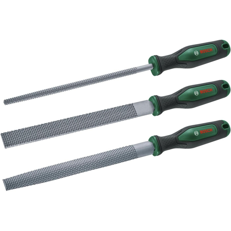 Рашпіль по дереву Bosch, набір 3шт (1600A02ZB1)