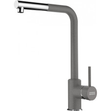 Franke Змішувач для кухні Sirius Pull Out, довж.виливу - 298 мм, поворотний, 1 важіль , хром- сірий камінь (1150668381)