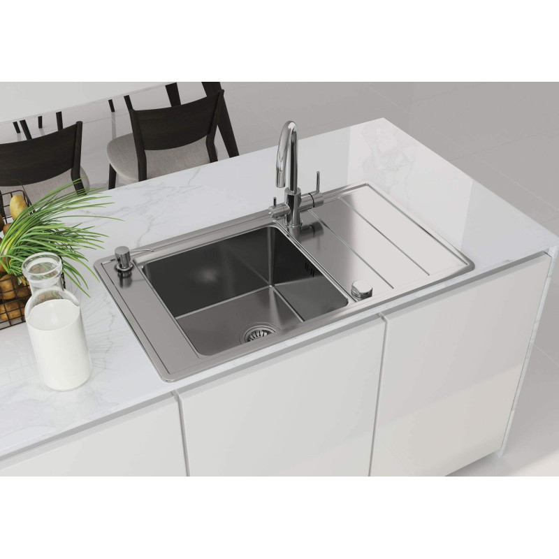 Deante Дозатор для мийних засобів , 300мл, хром (ZZZ_002D)