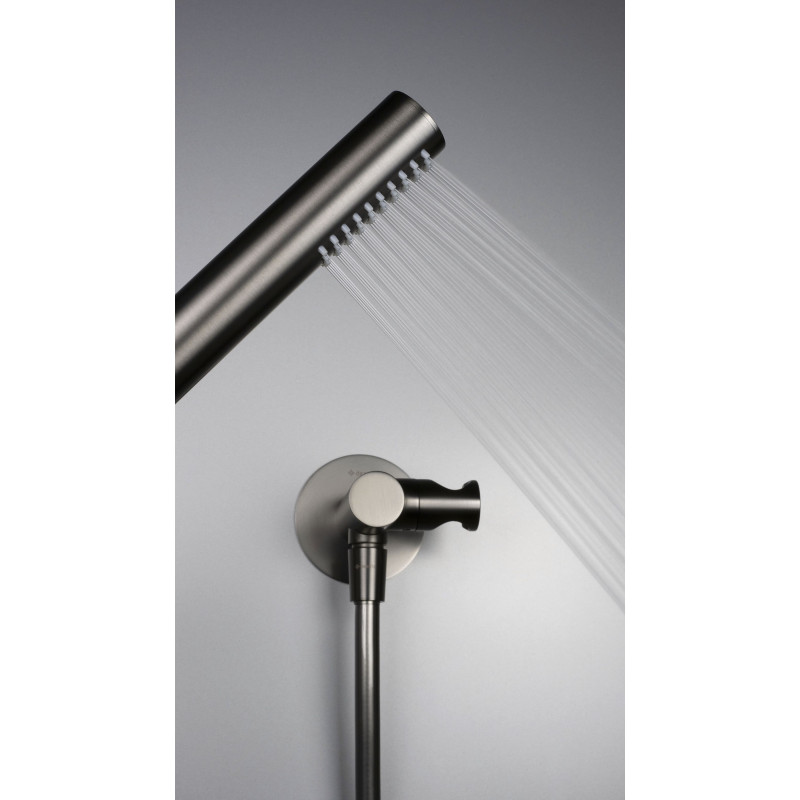 Deante Душовий набір Silia зі змішувачем, верхній душ, лійка, кріпл. - прихованого монтажу, титан (NQS_D9XK)