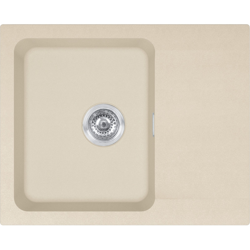 Franke Мийка кухонна Orion OID тектонайт, прямокут., з крилом, 620х500х180мм, чаша - 1, врізна, бежевий (1430671750)