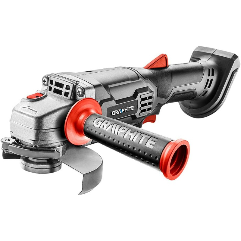 Graphite Шліфмашина кутова акумуляторна Energy + 115мм 18В 10000об·хв 1.5кг без АКБ та ЗП (58G003)