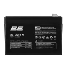 Акумуляторна батарея 2E GS, 12В, 9А•год, AGM (2E-GS12-9)