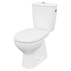 Cersanit Унітаз-компакт 684 ARTECO CLEAN ON 020 верт злив,3/5,бічн підв+сид дюр пов пад пласт кріп (K667-075)