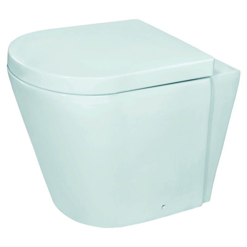 JAGUAR Чаша унітазу OPAL д/підлоги+сидіння поліпроп. (OPS-WHT-15955)