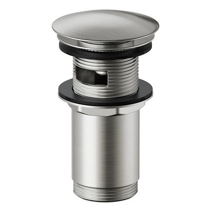 Донний клапан CLICK-CLACK д/раковини універсальний нікель (S951-704)