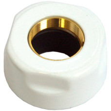 Carlo Poletti Гайка для медной трубы Ø15 мм x 3/4″ EK БЕЛАЯ (A33109EEK)