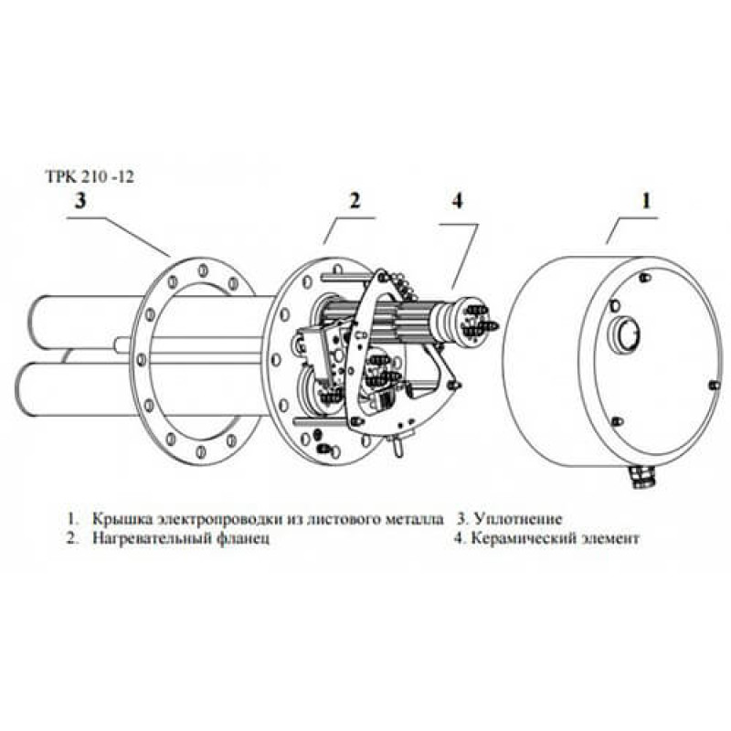 DRAZICE Редукційний фланець 225/210 (100641133)
