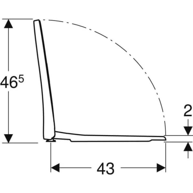 Geberit Сидіння з кришкою iCon Soft-Close