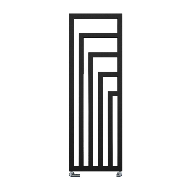 Genesis-Aqua Трубчатый радиатор Vero 140x53 черный (GA-204001)