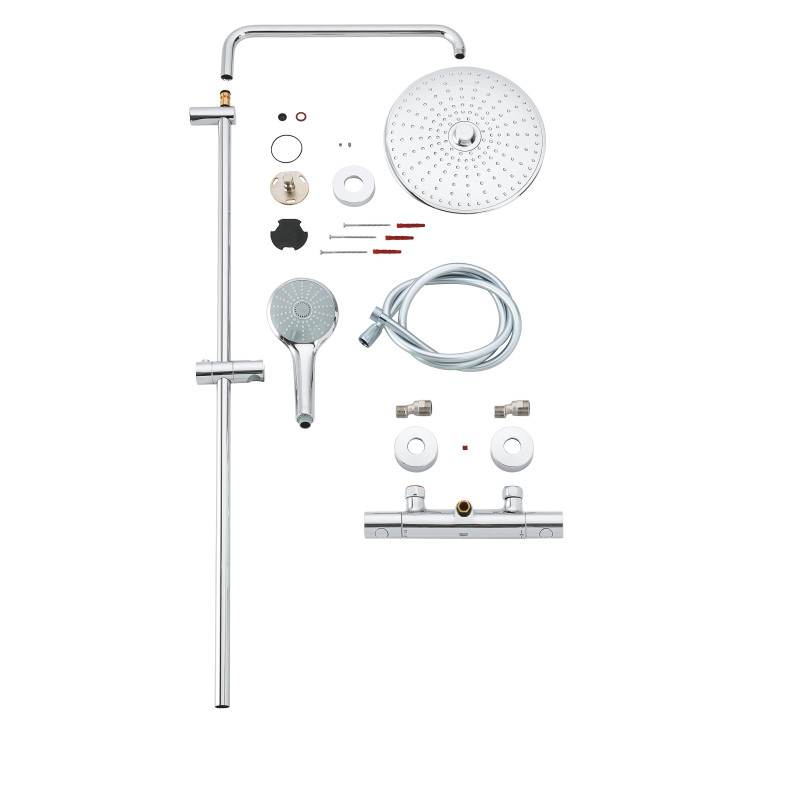 Grohe Душова система з термостатом для настінного монтажу Euphoria System 260 (27296002)