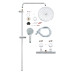Grohe Душова система з термостатом для настінного монтажу Euphoria System 260 (27296002)