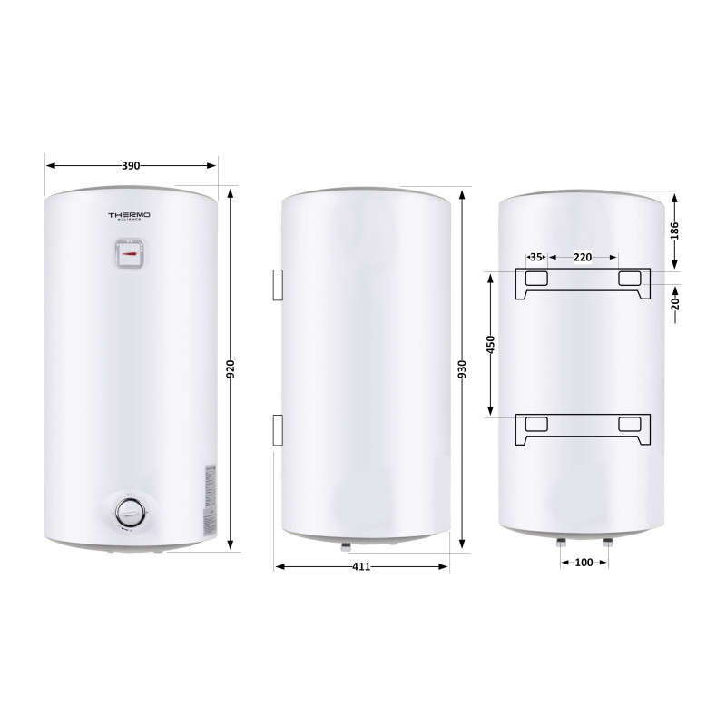 Thermo Alliance Водонагрівач (бойлер) електричний 80 л. D80V15Q2 (D80V15Q2)