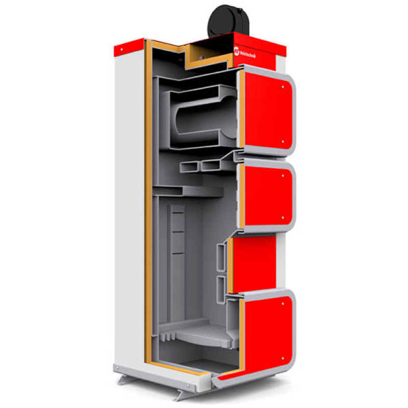 Heiztechnik Універсальний твердопаливний котел Q Hit Plus 20 кВт (QHP020S000)