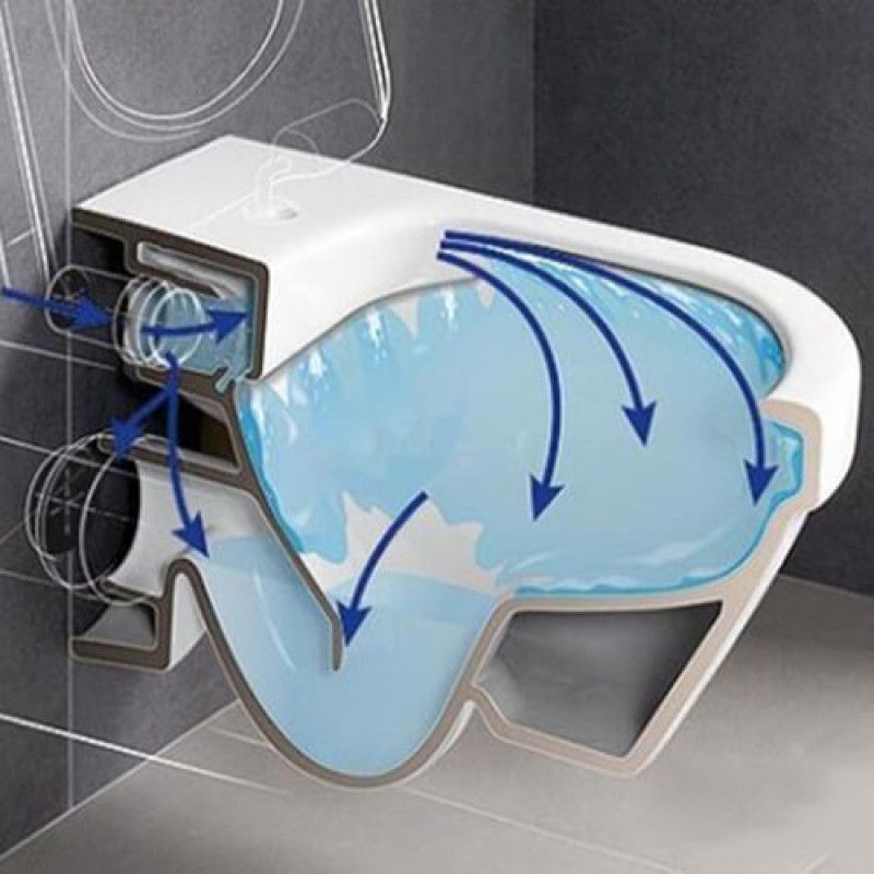 VILLEROY & BOCH Унітаз консольний Subway 2.0 rimless + кришка SlimSeat