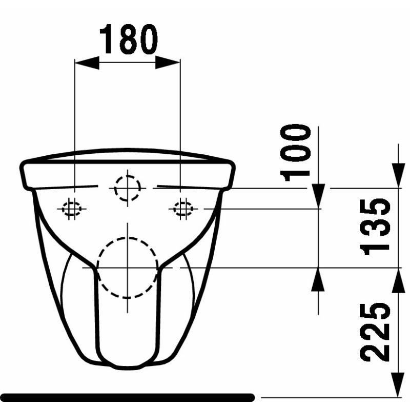 Laufen Унитаз подвесной Flora Kids детский (H8200310000001)