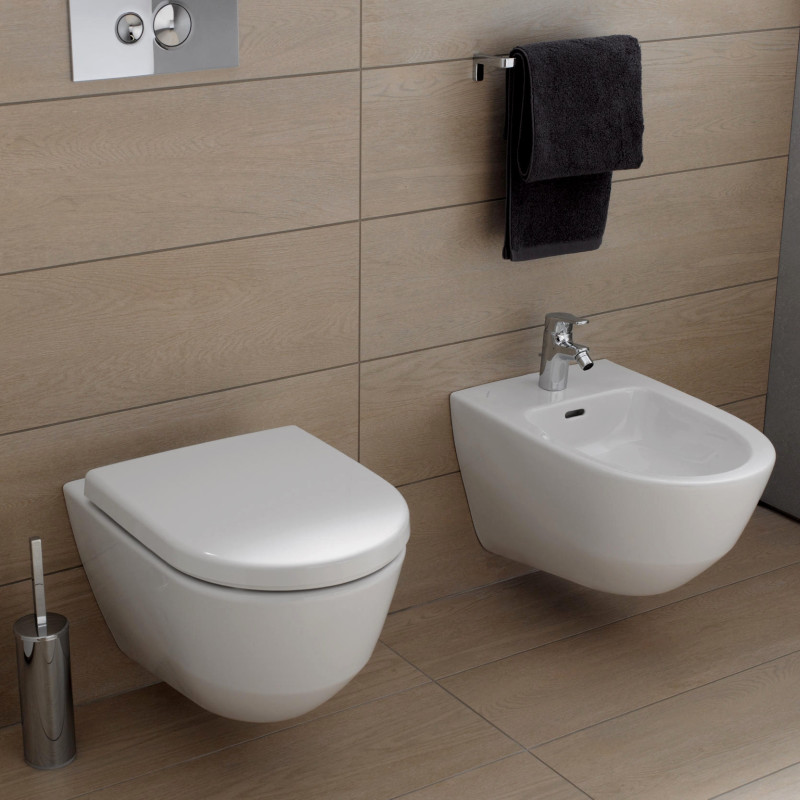 Laufen Подвесное биде Pro с боковыми отверстиями для подвода воды (H8309520003041)