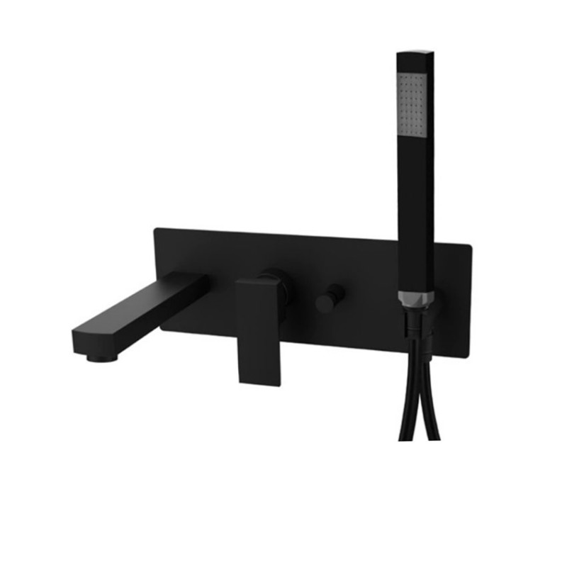 Paffoni Смеситель для ванны Elle черный матовый (EL001NO)