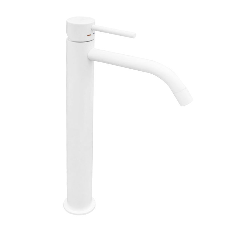 Paffoni Змішувач для раковини Light білий матовий (LIG081BO)