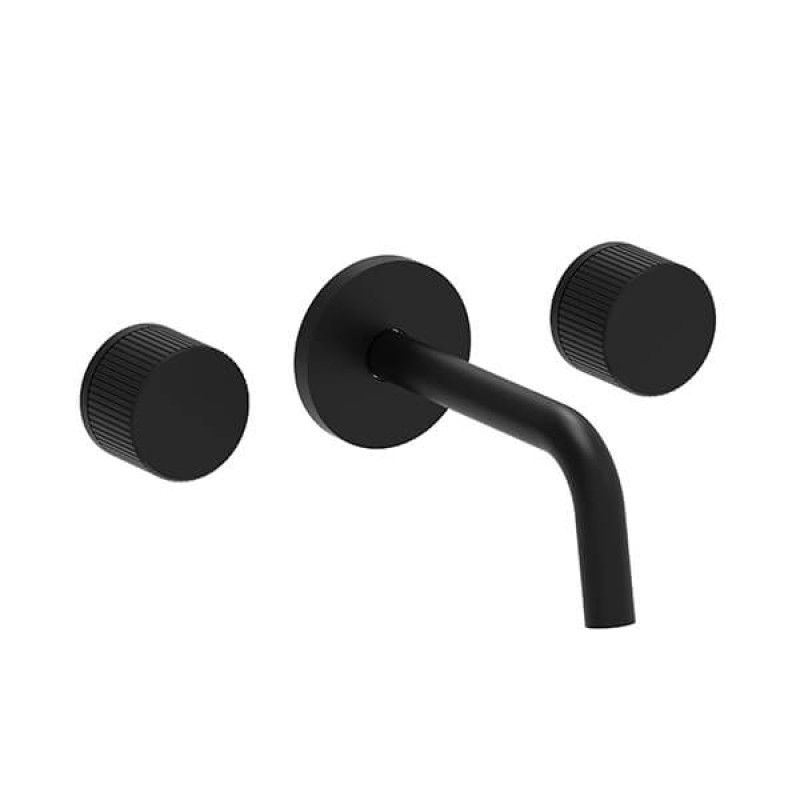 Paffoni Змішувач для умивальника JO 003 NO прихованого монтажу на 3 виходи L175 мм чорний матовий (JO003NO)