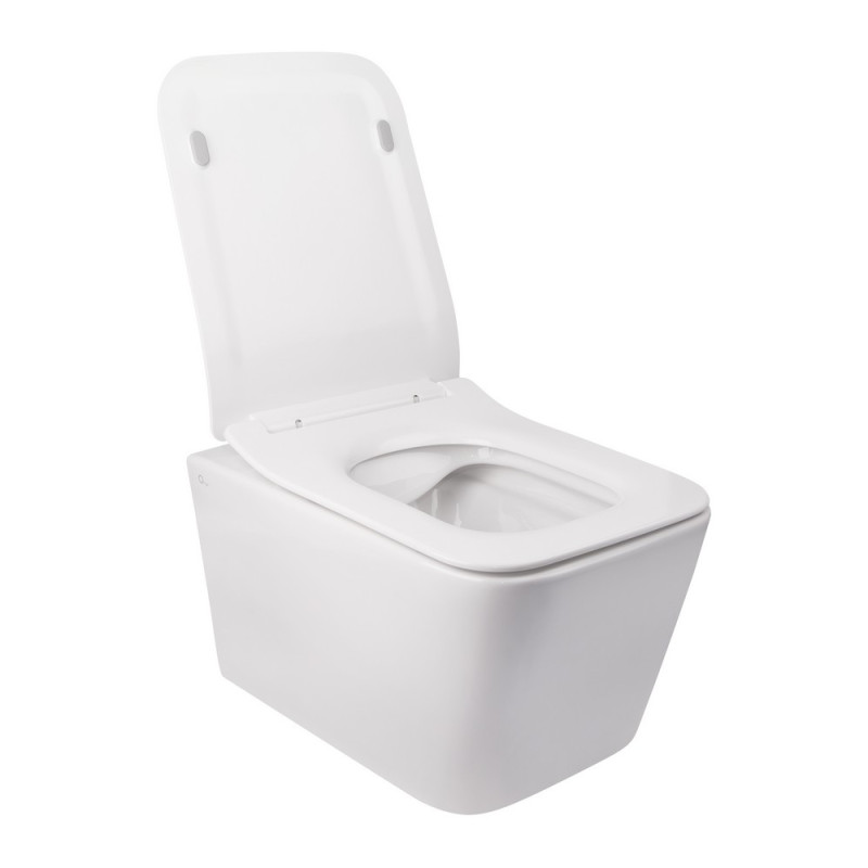 Qtap Інсталяція для унітазу 3 в 1 Nest + унітаз з сидінням, з панеллю змиву (QT05335170W0133M425M08V1384W)