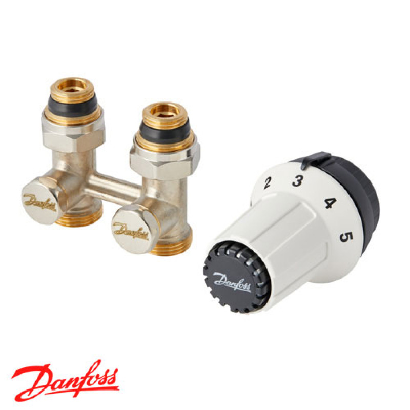 Danfoss Комплект RAS-CK+RLV-KS 1/2" прямий (013G5275)