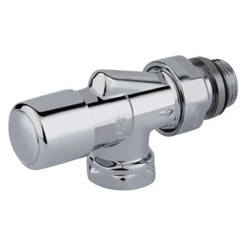 Carlo Poletti Кран отсекающий реверсивный ХРОМ Ø1/2" FIRST REVERSA (V19910CB)