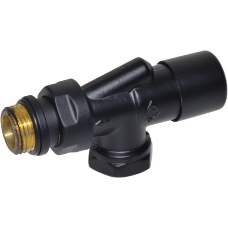 Carlo Poletti Кран відсікаючий реверсивний ЧОРНИЙ МАТОВИЙ Ø1/2″ FIRST REVERSA (V19910EFS9005O)