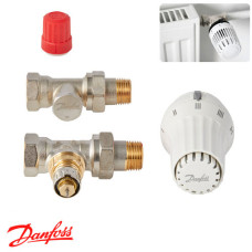 Danfoss Комплект термостатичний RAE+RA-N+RLV-S 1/2" кутовий (013G5173)