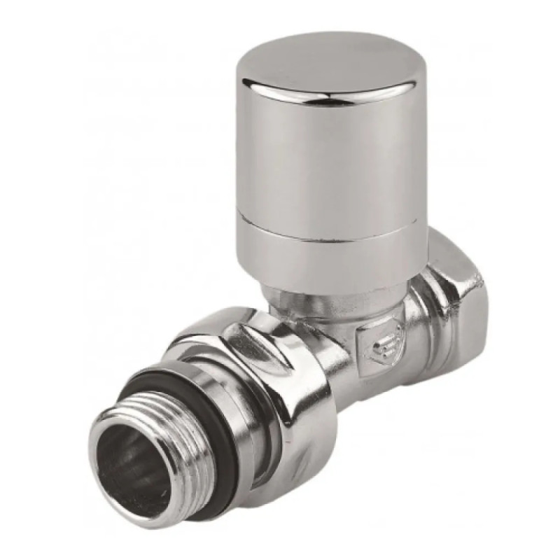 Carlo Poletti Кран-термостат прямой ХРОМ Ø1/2″ FIRST THERMO (V142710CB)