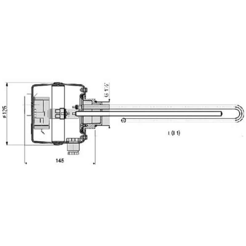 DRAZICE ТЕН з різьбовим з'єднанням TJ 3.3
