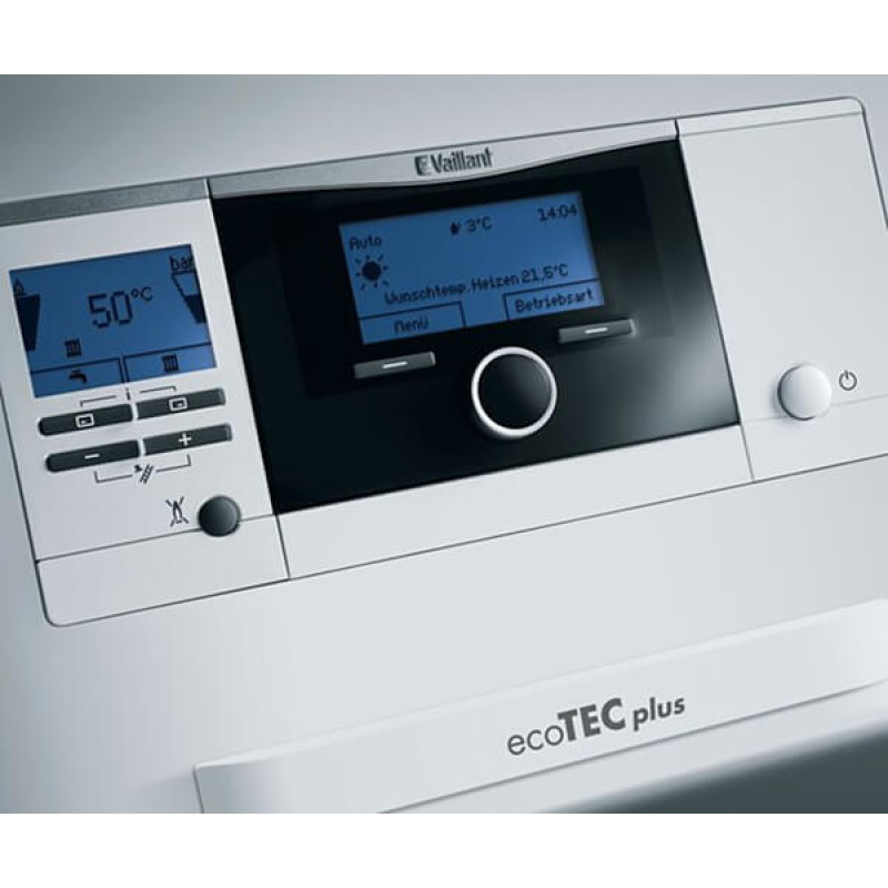 VAILLANT Котел газовий ecoTEC plus VU 30CS/1-5 (N-INT2) опалення 33,3 кВт, ГВП 35,5 кВт (0010043964)